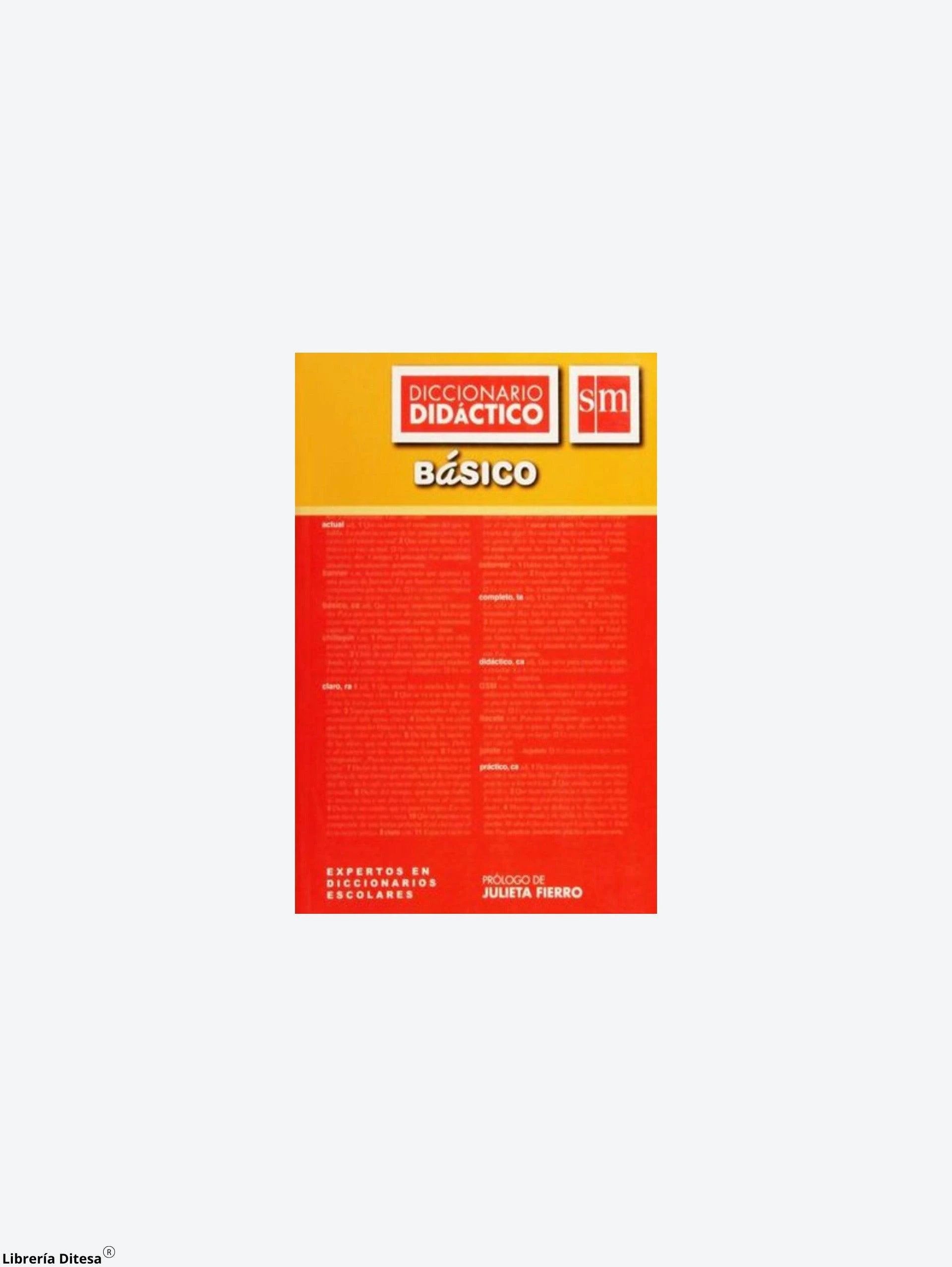 SM Diccionario Didáctico Básico De Español Edición 1 – Librería Ditesa