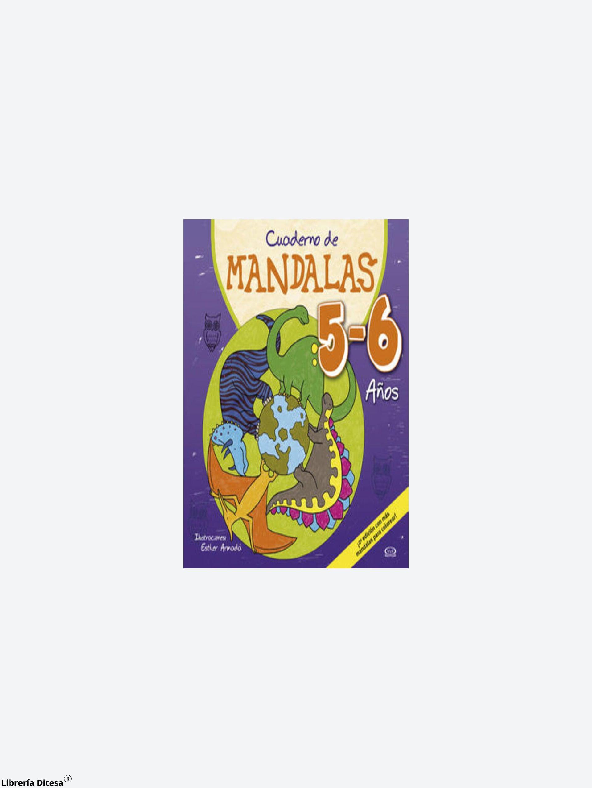 Cuaderno De Mandalas 5-6 Años Nv - Librería Ditesa