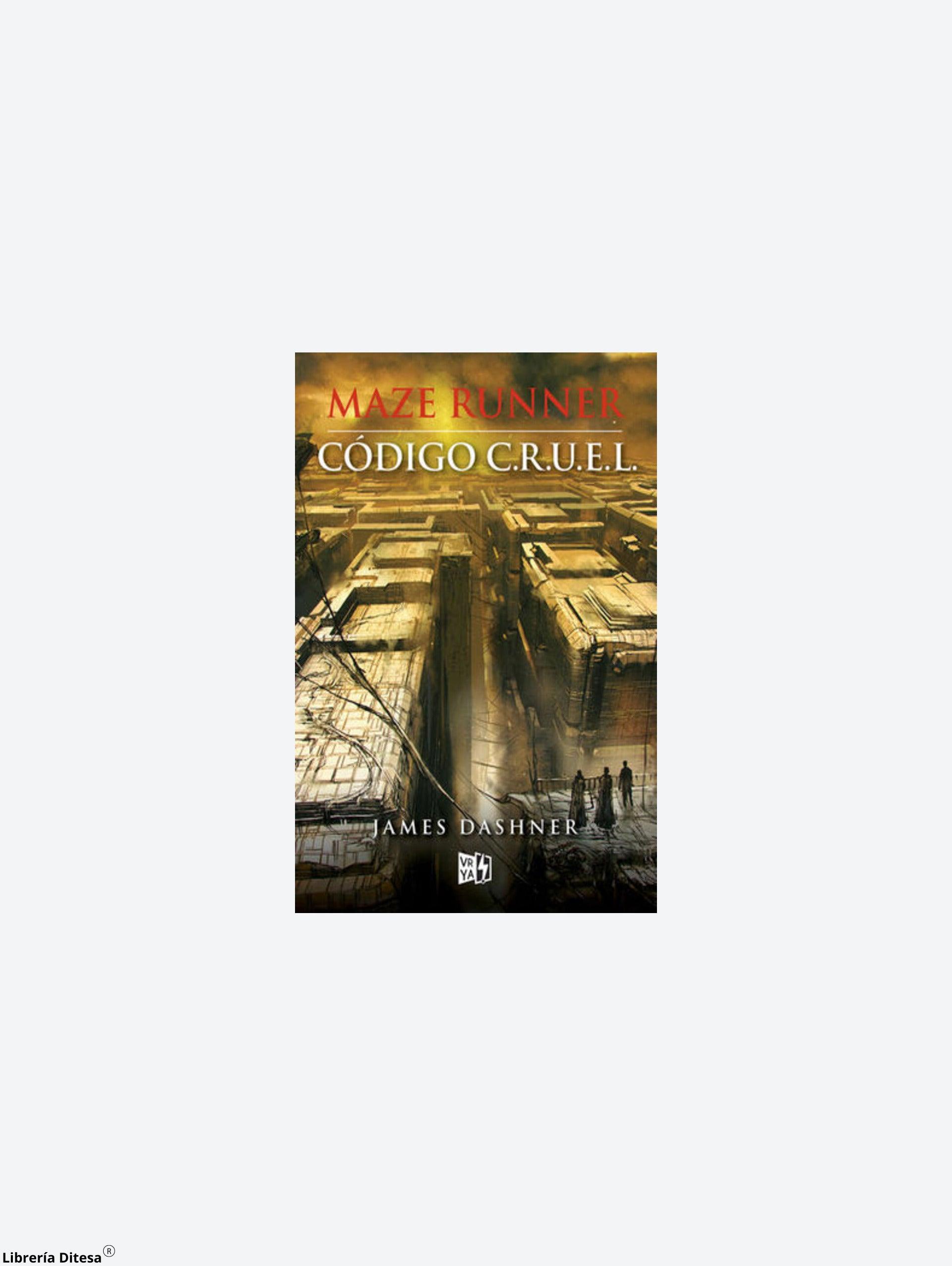 Codigo C.R.U.E.L Maze Runner - Librería Ditesa