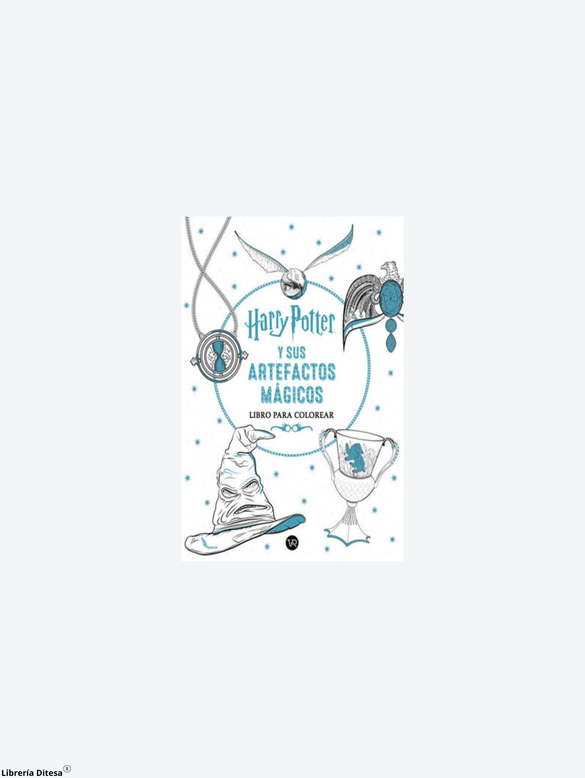 Harry Potter Y Sus Artefactos Magicos Para Colorear by Vergara Y Riba