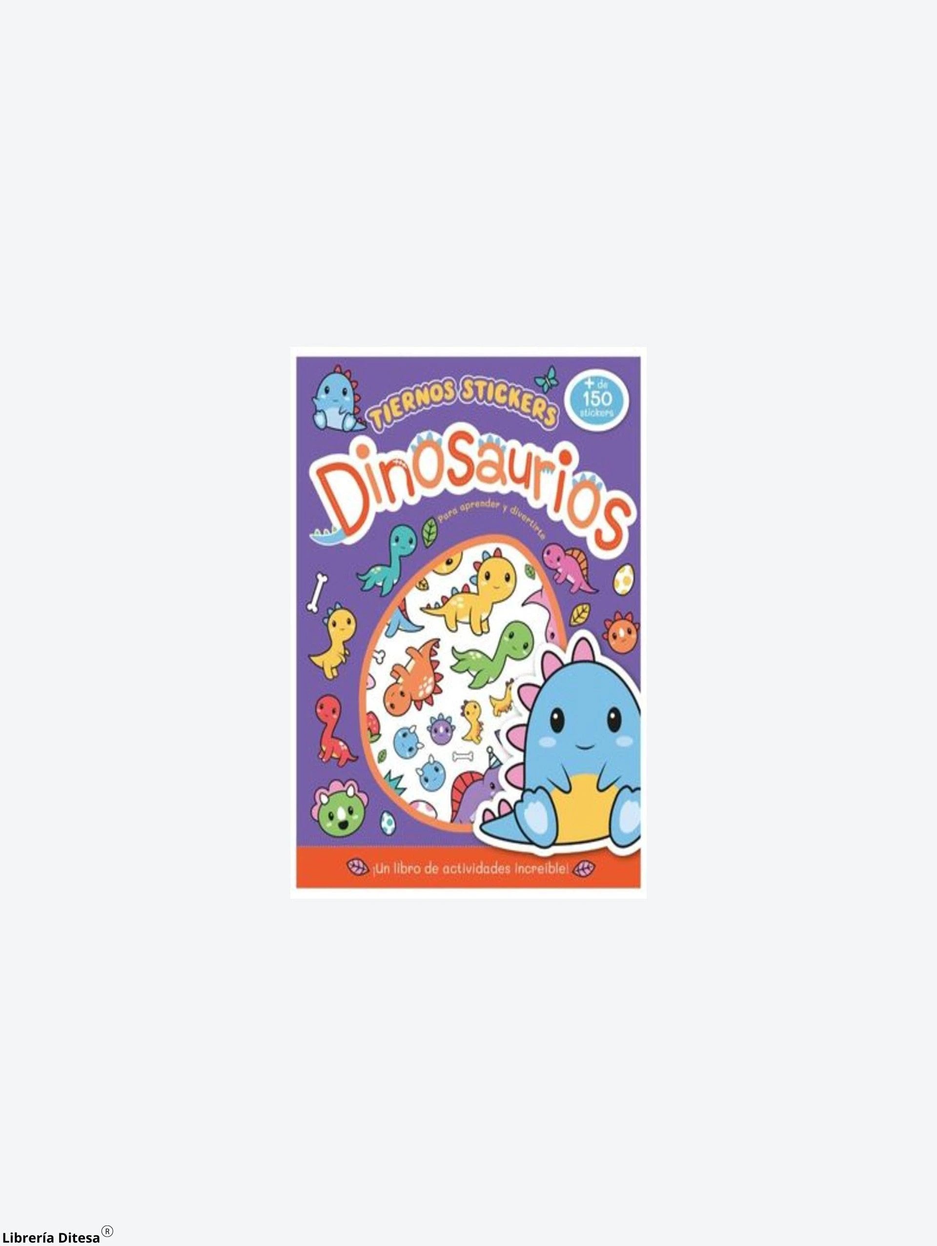 Tiernos Stickers Dinosaurios by Vergara Y Riba