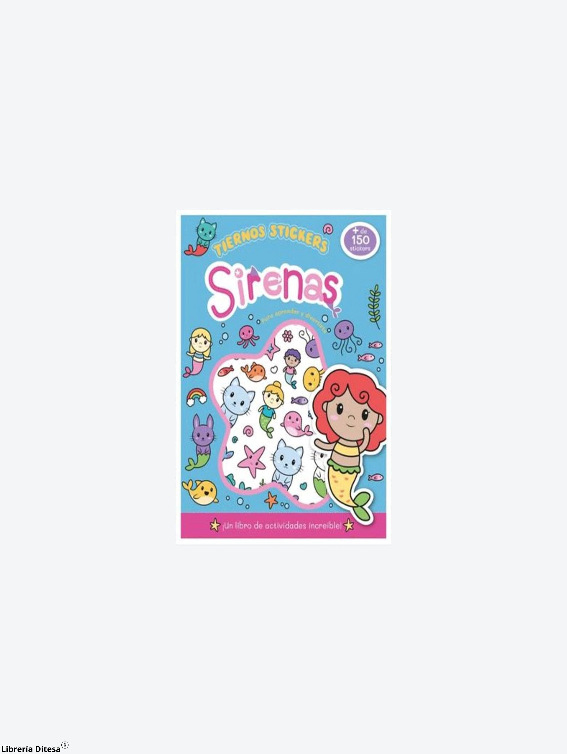 Tiernos Stickers Sirenas by Vergara Y Riba