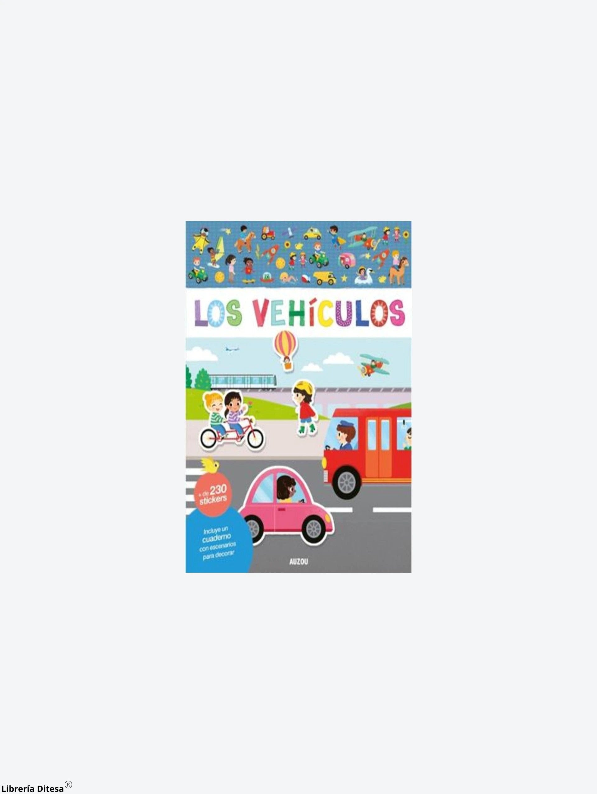 Vehiculos, Libro De Stickers by Vergara Y Riba