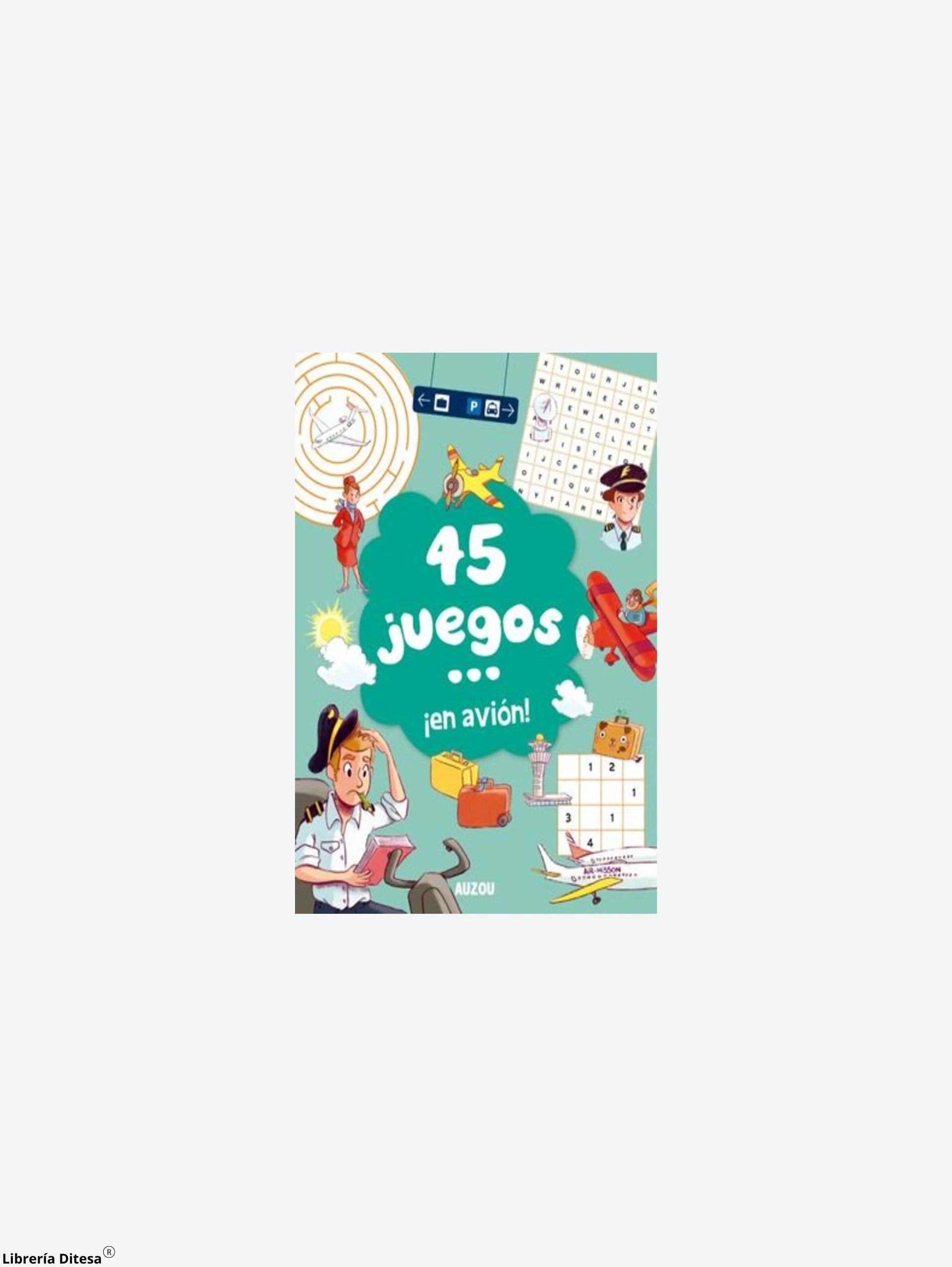 45 Juegos De Avion by Vergara Y Riba