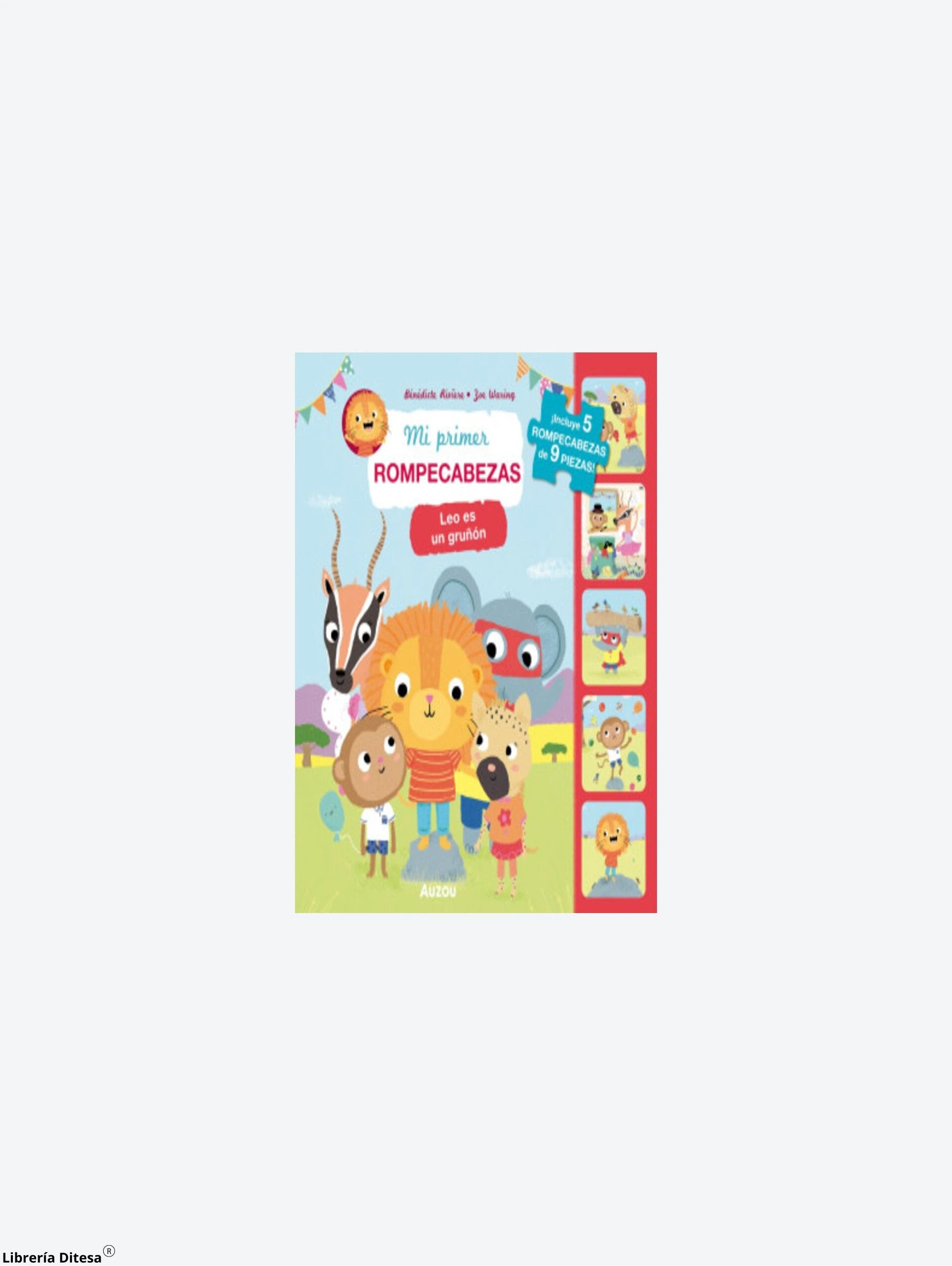 Mi Primer Rompecabezas: Leo Es Un Gruñon by Vergara Y Riba