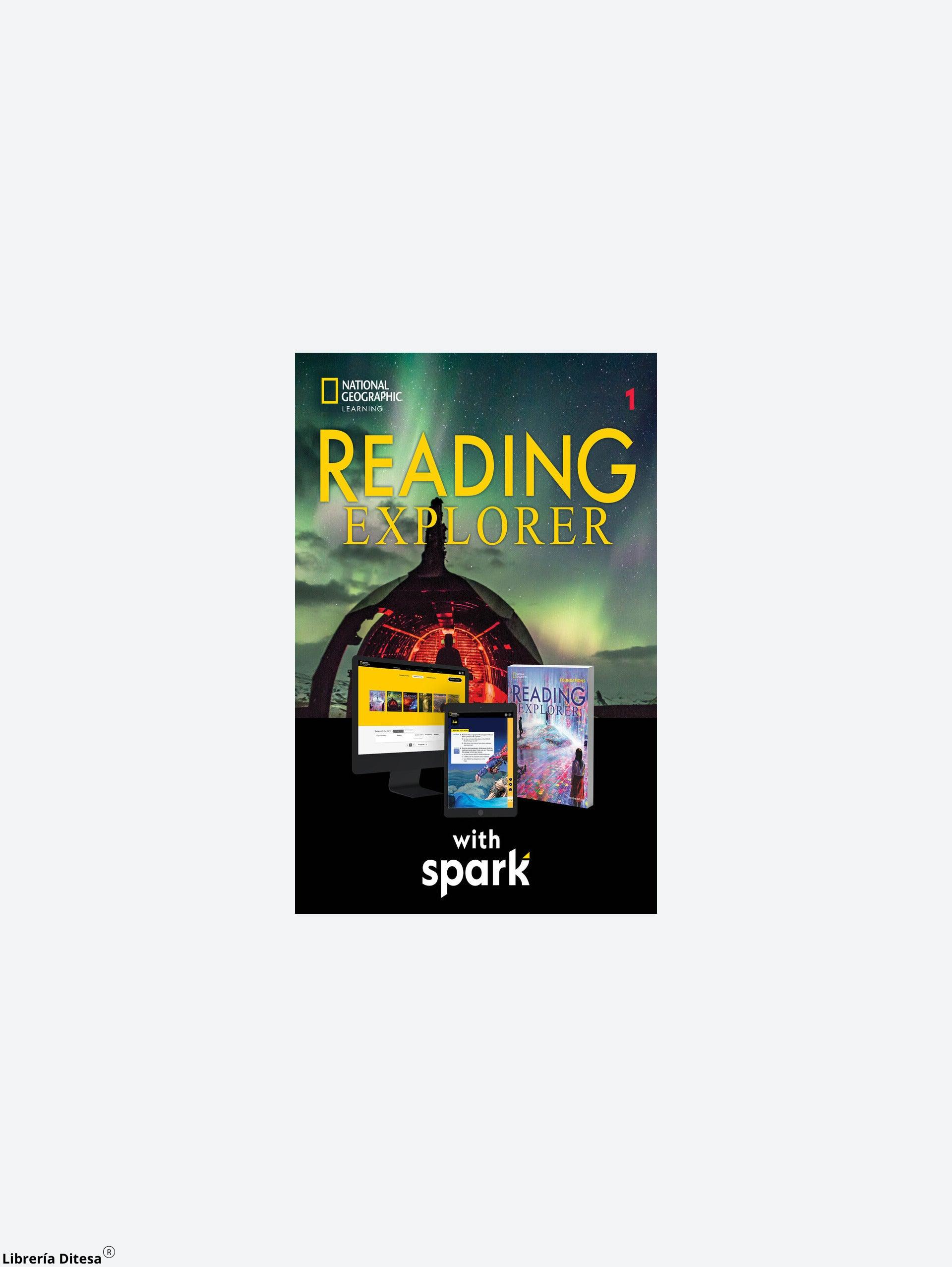 Reading Explorer Ame Sb + Spark Sticker 1 - Librería Ditesa