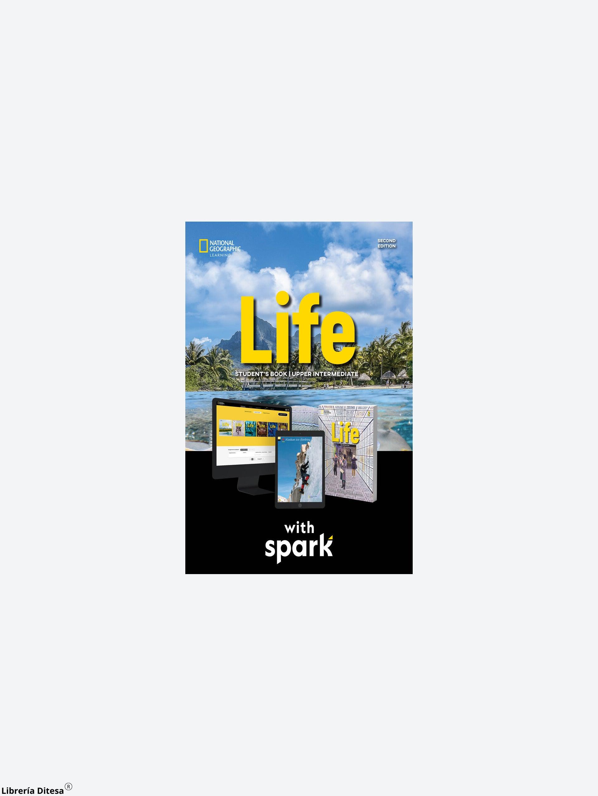 Life Bre Student'S Book + Spark Sticker Upper Intermediate - Librería Ditesa