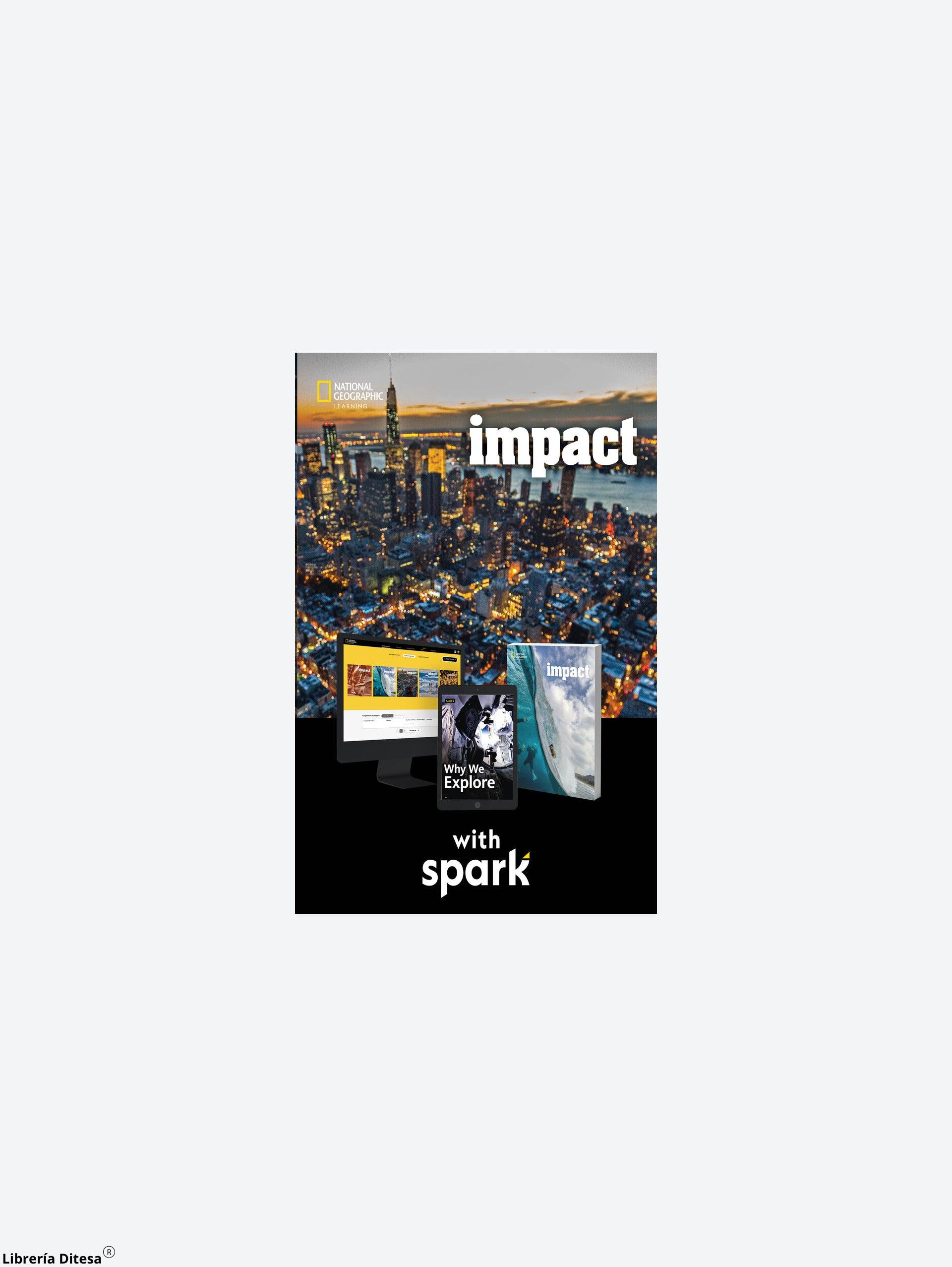 Impact Ame Student'S Book + Spark Sticker 2 - Librería Ditesa