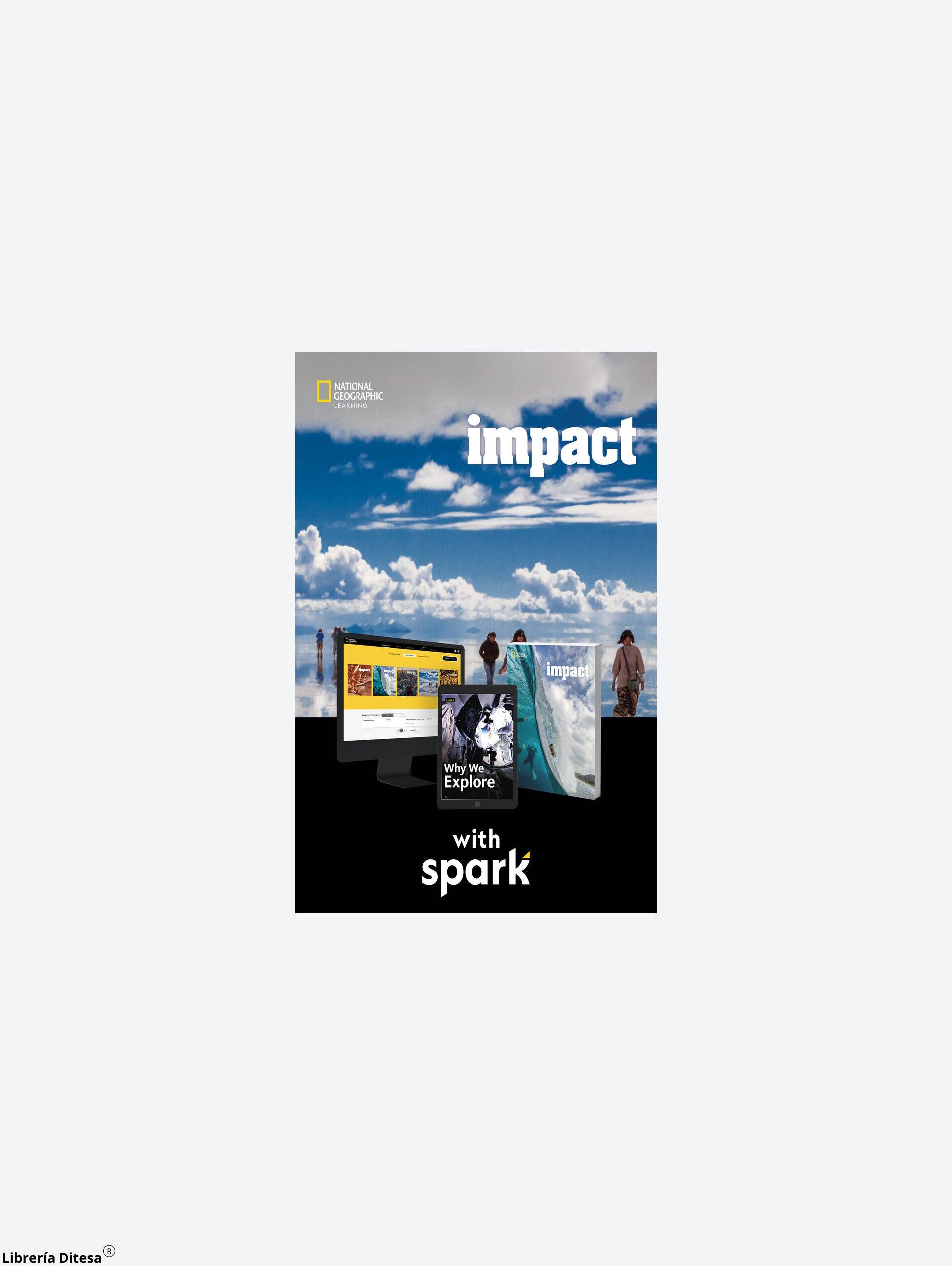 Impact Ame Student'S Book + Spark Sticker 3 - Librería Ditesa