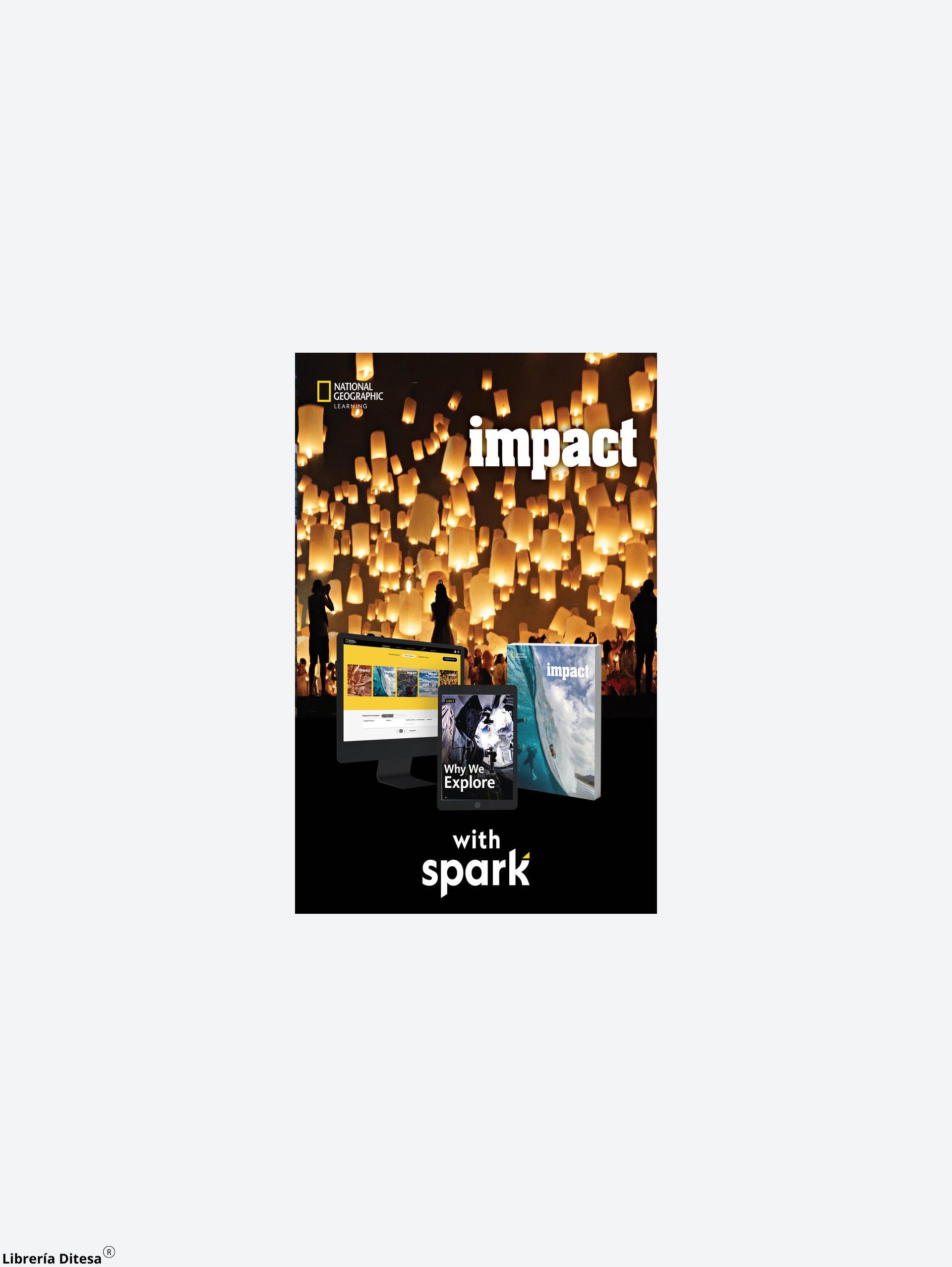 Impact Ame Student'S Book + Spark Sticker 4 - Librería Ditesa