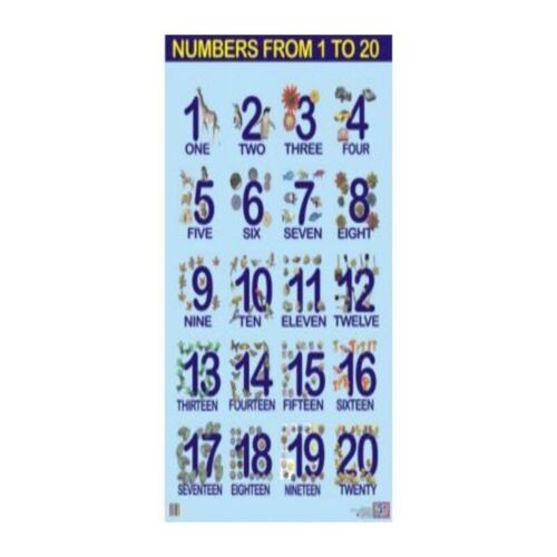 NUMBERS FROM 1 TO 20