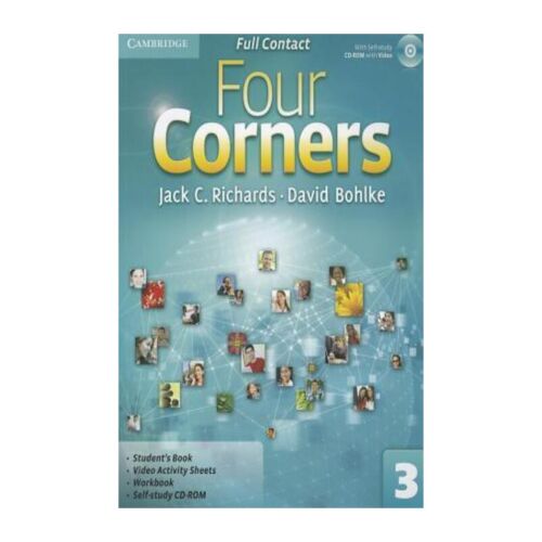 FOUR CORNERS LEVEL 3 FULL CONTACT WITH SELF-STUDY CD-ROM
