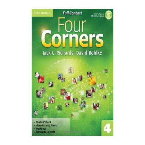 FOUR CORNERS FULL CONTACT WITH SELF-STUDY CD-ROM 4