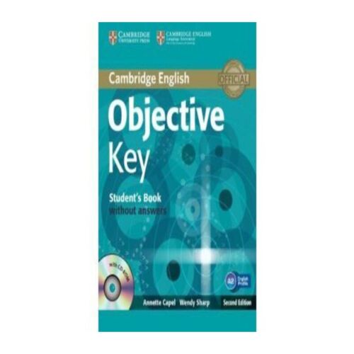 OBJECTIVE KEY STUDENT´S BOOK WITHOUT ANWERS + CD 2da EDITION