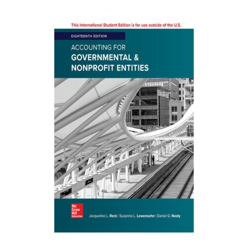 VS ISE OLA ACCOUNTING FOR GOVERMENTAL & NONPROFIT ENTITIES 18ED (Libro Digital)