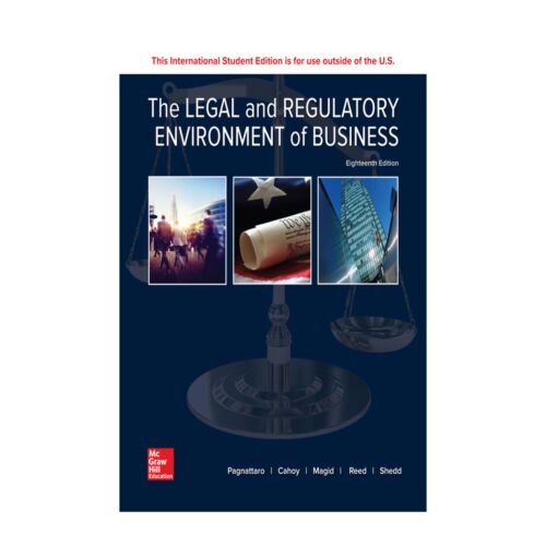 VS ISE OLA THE LEGAL AND REGULATORY ENVORONMENT OF BUSINESS 18ED (Libro Digital)