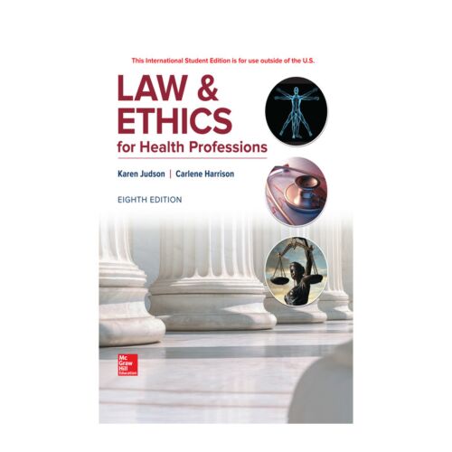 VS ISE OLA LAW & ETHICS FOR HEALTH PREFESSIONS 8ED (Libro Digital)
