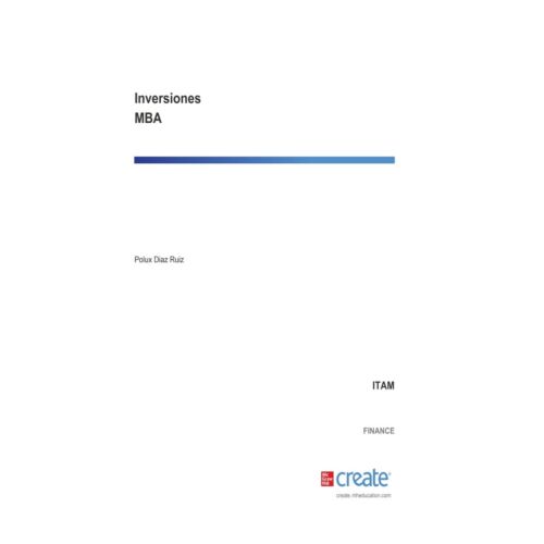 CR INVERSIONES MBA 1ED (Libro Digital)