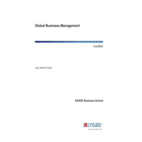 CR GLOBAL BUSINESS MANAGEMENT 1ED (Libro Digital)
