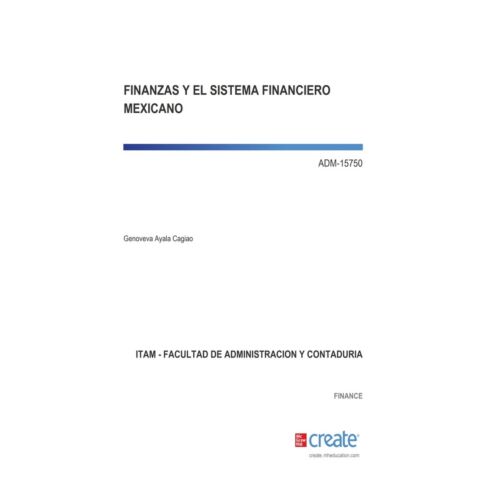 CR FINANZAS Y EL SISTEMA FINANCIERO MEXICANO 1ED (Libro Digital)