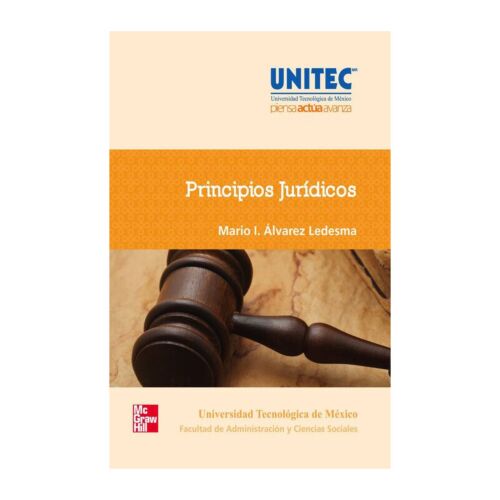 VS PRINCIPIOS JURIDICOS UNITEC 1ED (Libro Digital)