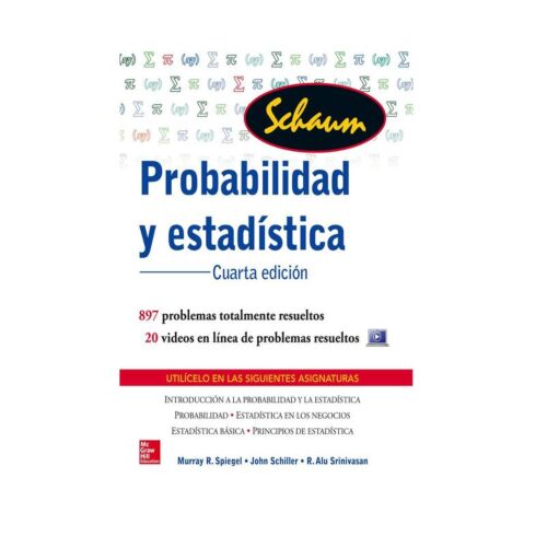VS PROBABILIDAD Y ESTADISTICA 4ED (Libro Digital)