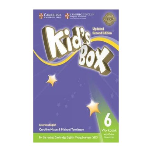AMERICAN ENGLISH KID'S BOX 2ED WORKBOOK WITH ONLINE RESOURCES EXAM UPDATE 6