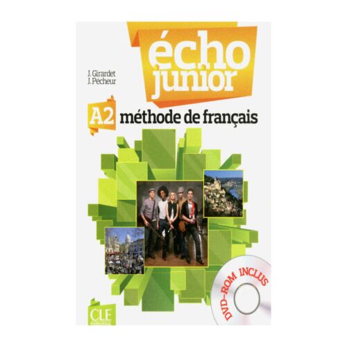 ECHO JUNIOR A2 METHODE DE FRANCAIS + DVD