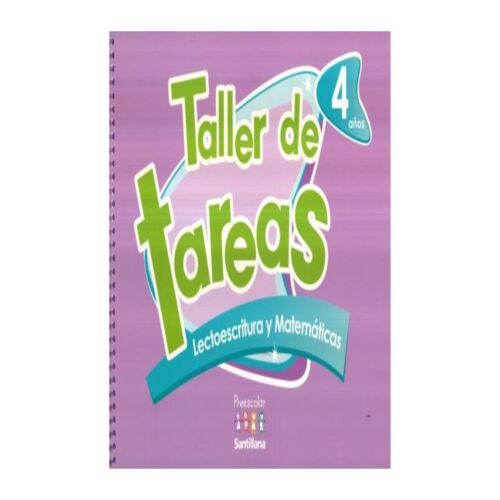 TALLER DE TAREAS 4 AÑOS LECTOESCRITURA Y MATEMATICAS